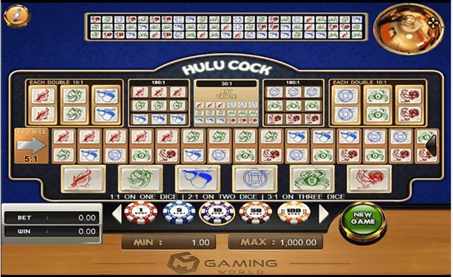 สัญลักษณ์ภายในเกม Hulu Cock