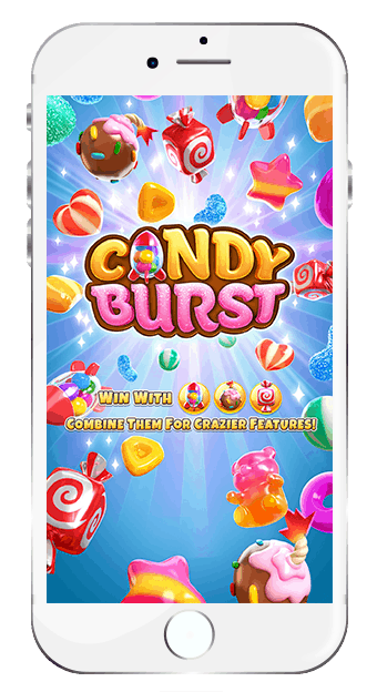 เกมสล็อต Candy Burst รูปแบบ 3D
