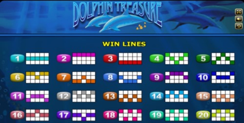 LinesGame Dolphin Treasure 