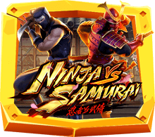 Ninja vs Samurai เกมสล็อตออนไลน์การต่อสู้เพื่อแย่งชิงเกียรติยศ นินจา และ ซามูไร