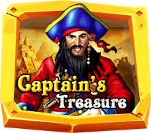 Captain Treasure เกมสล็อต กับตันโจรสลัด