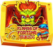 Flames of Fortune เกมสล็อตมังกรไฟ