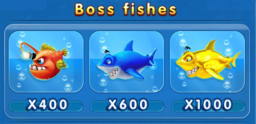 boss อัตราการจ่ายรางวัลของปลาในเกม Ocean Lord