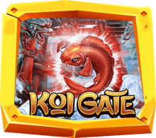 Koi Gate เกมสล็อตปลาคาร์ฟนำโชค