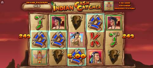 รูปแบบ วิธีเล่นเกม Indian Cash Catcher