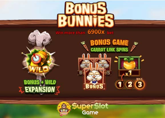 Super Bonus Bunnies Game