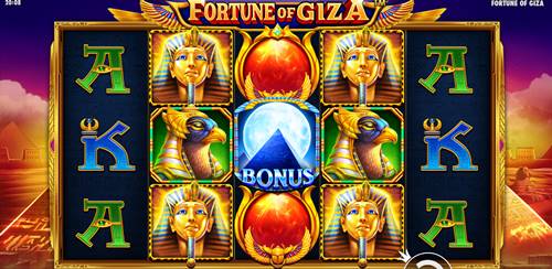 แนวทางการเล่นเกมสล็อต Fortune of Giza
