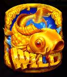 สัญลักษณ์พิเศษ Wild เกม Koi Pond