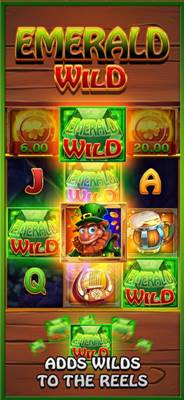 สัญลักษณ์ Wild เกม 5 Pots o Riches