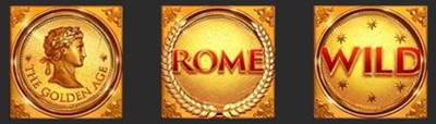 สัญลักษณ์ The Golden Age, สัญลักษณ์ Rome, เฟรม และ Wild