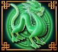 สัญลักษณ์ มังกรเขียว เกม 8 Golden Dragon Challenge