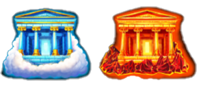 Scatter Symbol เกม Zeus Vs Hades Gods Of War