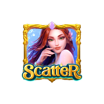 สัญลักษณ์ Scatter เกม Mermaid Riches