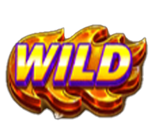สัญลักษณ์ Wild เกม Blazing Wilds Megaways