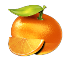 สัญลักษณ์ ส้ม เกม Mighty Munching Melons