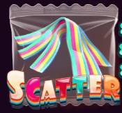 สัญลักษณ์ Scatter เกม Sour Candy