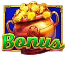 สัญลักษณ์ Bonus เกม Wheel O'Gold